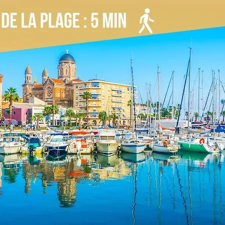 Centre Ville, Parking, 2 Min Gare Appartement Saint-Raphaël